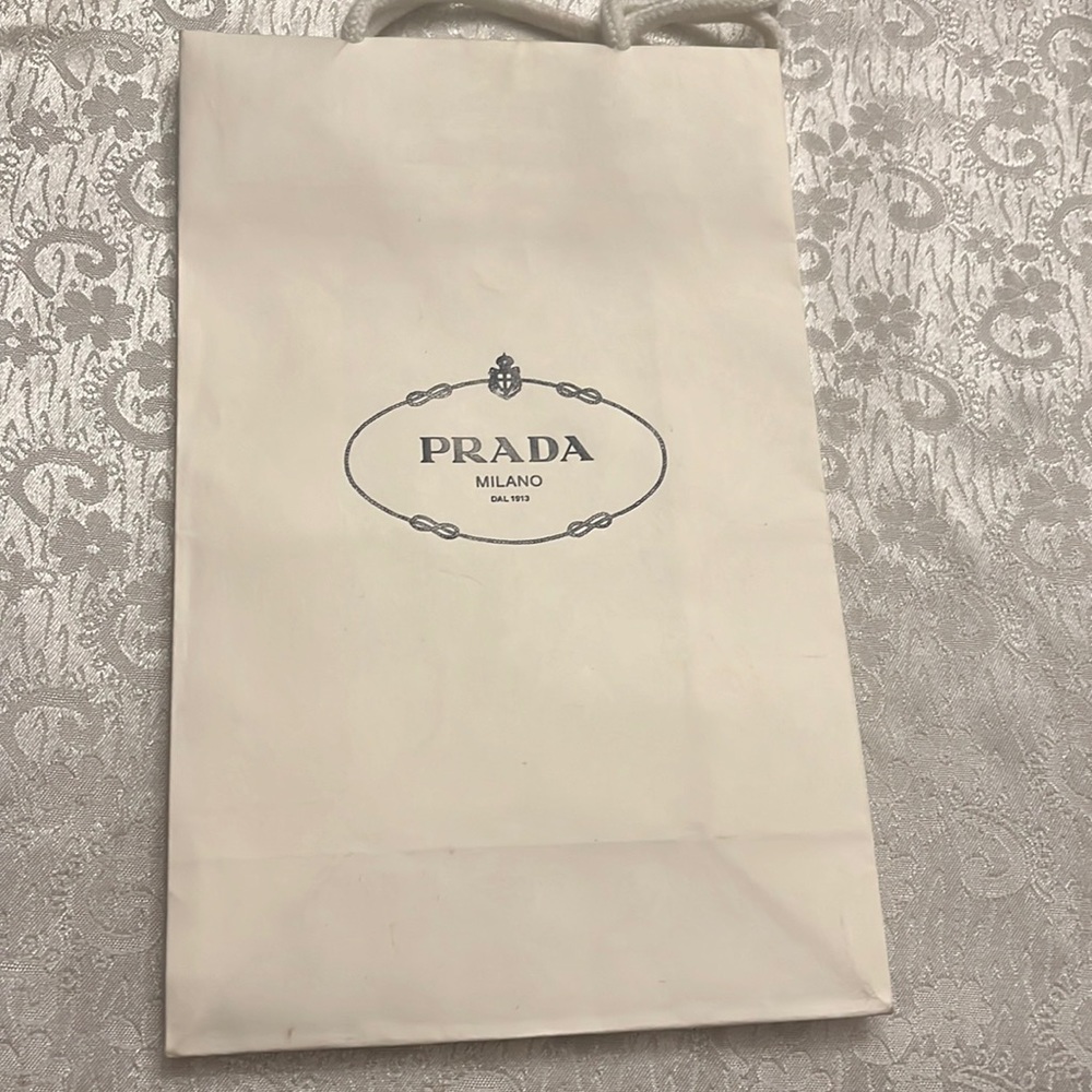 Prada shopping bag